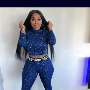 UNBRANDED 2 PIECE SET COLOR BLUE SIZE MEDIUM